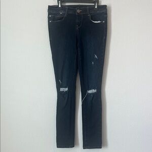 HARPER Busted Knee Stretch Skinny Jeans